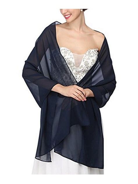 navy shawl for formal dress.